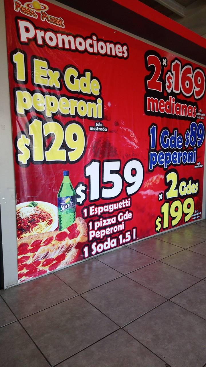 Pizza Planet | restaurant | Blvd. Ignacio Allende, Rogelio Appel Chacon, 22819 Ensenada, B.C., Mexico | 016461560813 OR +52 646 156 0813