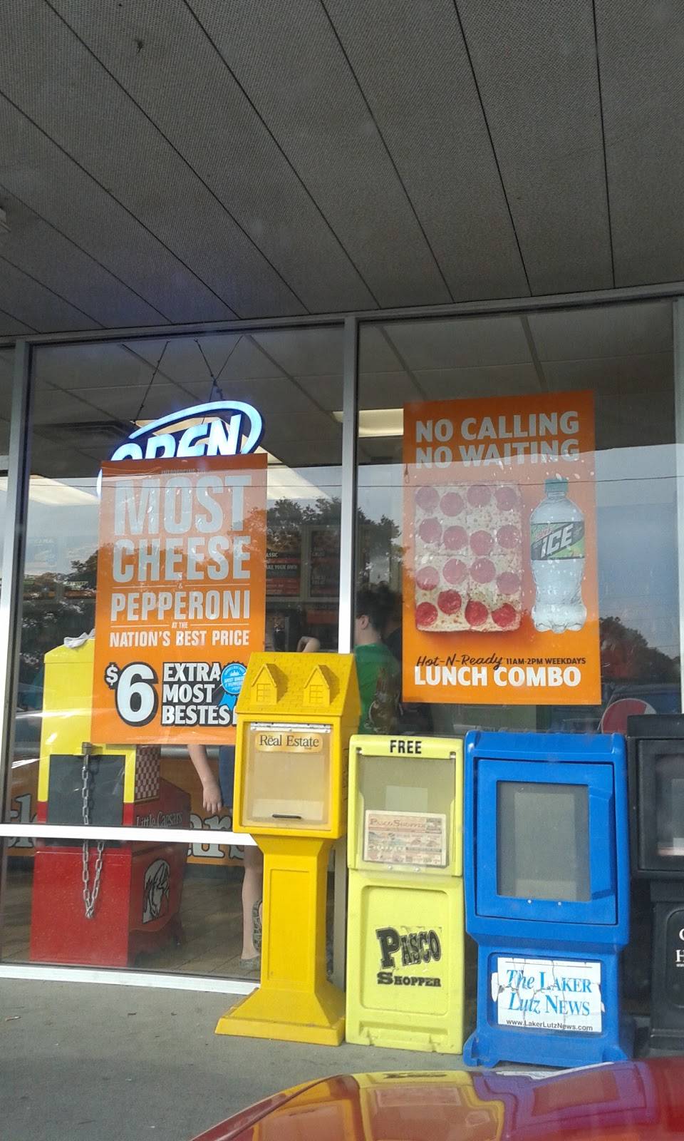 Little Caesars Pizza | meal takeaway | 5538 Gall Blvd, Zephyrhills, FL 33542, USA | 8137837720 OR +1 813-783-7720