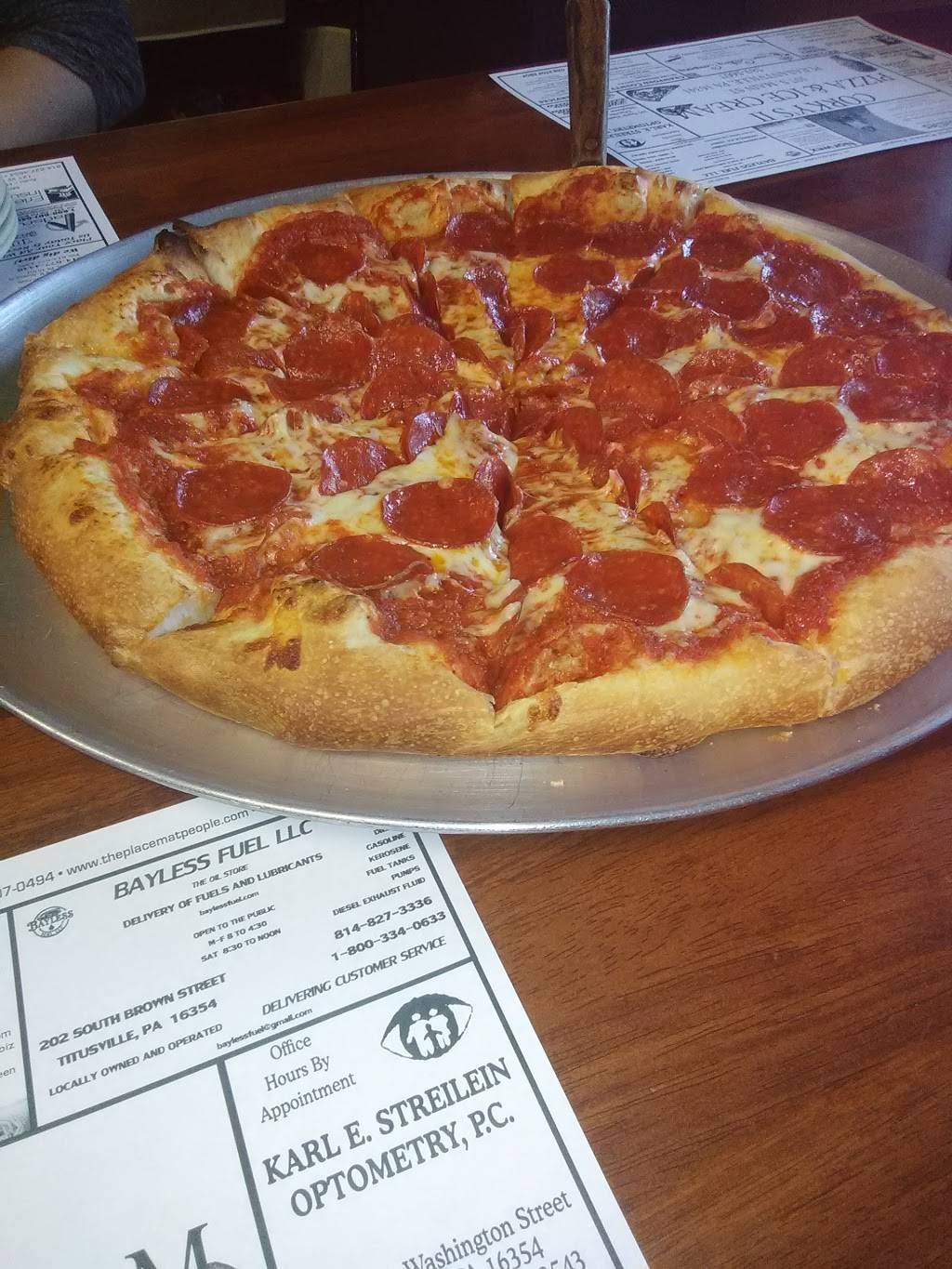 Corkys II | restaurant | 107 S Main St, Pleasantville, PA 16341, USA | 8145895607 OR +1 814-589-5607