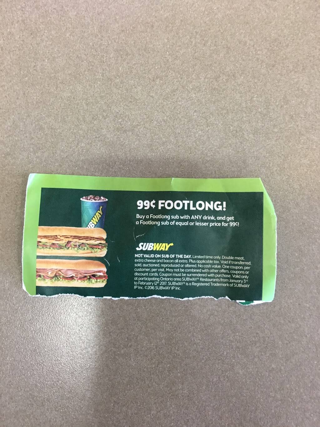 Subway | restaurant | Unit # 7 Bldg A, Williams Centre Plaza, 3918 Cottrelle Blvd, Brampton, ON L6P 2R1, Canada | 9057943222 OR +1 905-794-3222