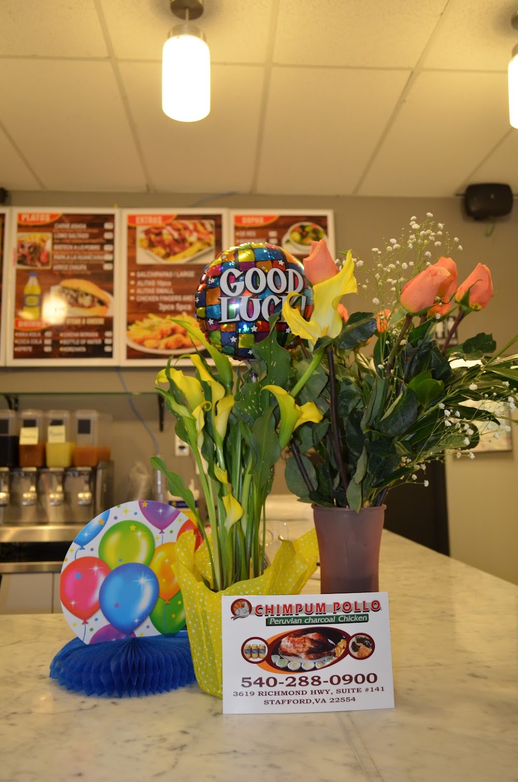 Chimpum Pollo | meal takeaway | 3619 Richmond Hwy #141, Stafford, VA 22554, USA | 5402880900 OR +1 540-288-0900