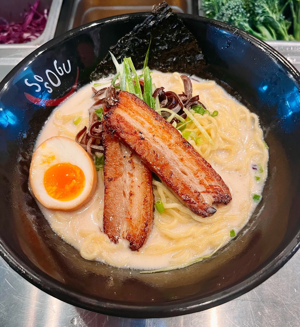 Sosogu Ramen & Japanese BBQ | restaurant | 360 Orange St, Redlands, CA 92374, USA | 9092834121 OR +1 909-283-4121