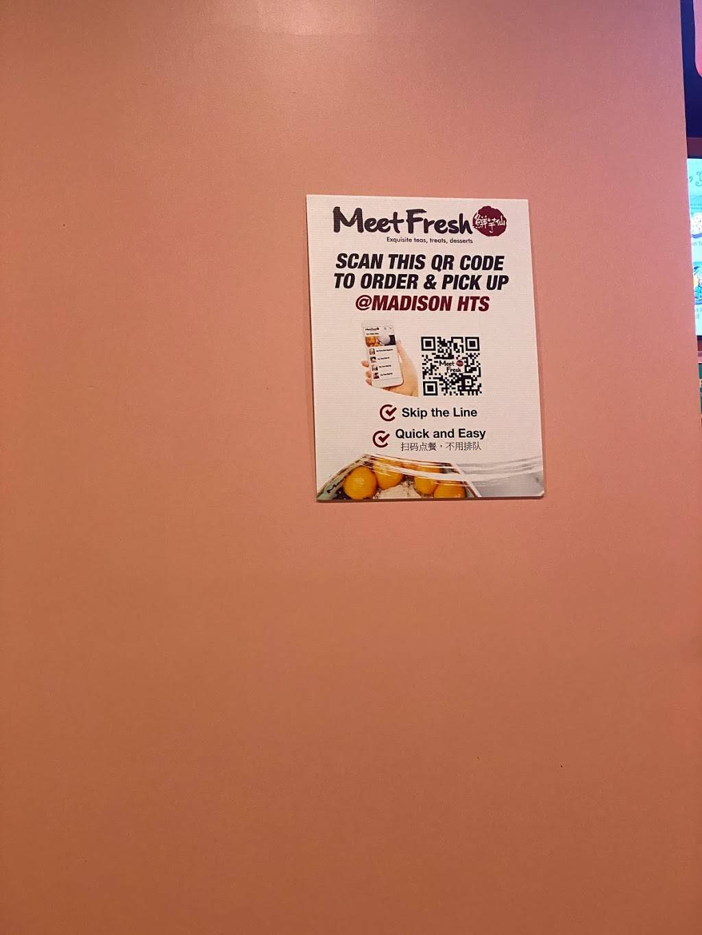 Meet fresh 鲜芋仙 | restaurant | 32701 W Mandoline Ave, Madison Heights, MI 48071, USA | 2486297032 OR +1 248-629-7032