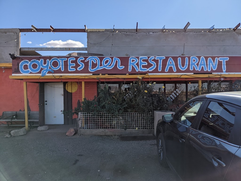 Coyote Cafe | restaurant | 50815 US-60, Aguila, AZ 85320, USA | 9284150381 OR +1 928-415-0381