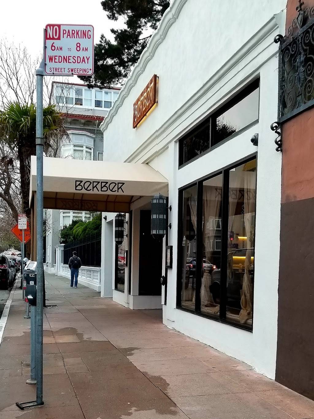 Berber SF | restaurant | 1516 Broadway, San Francisco, CA 94109, USA | 4158007767 OR +1 415-800-7767