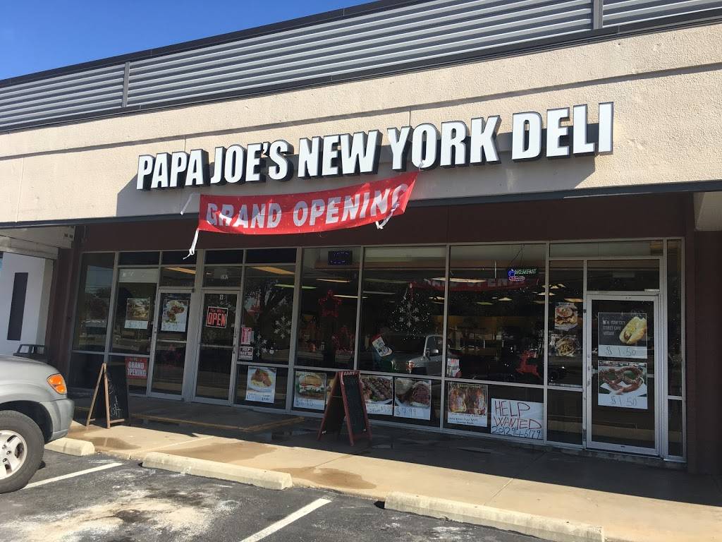Papa Joe New York Deli | restaurant | 5192 Avenue H STE B, Rosenberg, TX 77471, USA | 2817621982 OR +1 281-762-1982