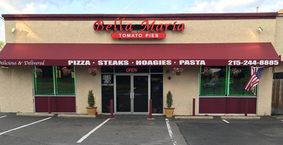 Bella Maria Tomato Pies Voted | restaurant | 3718 Bristol Pike, Bensalem, PA 19020, USA | 2152448885 OR +1 215-244-8885