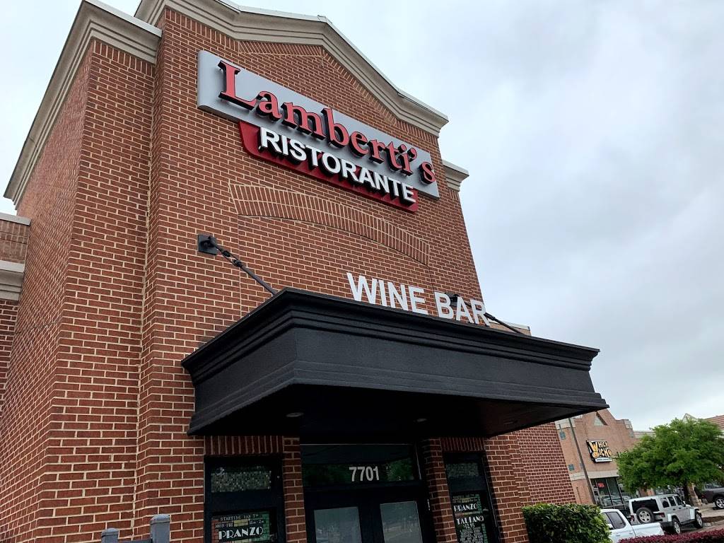 Lamberti’s Ristorante & Wine Bar | restaurant | 7701 N MacArthur Blvd, Irving, TX 75063, USA | 9725063000 OR +1 972-506-3000