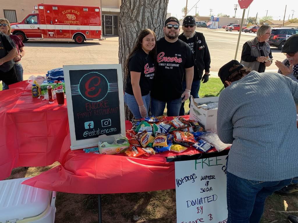 Encore Family Restaurant | restaurant | 310 W Frontier St, Eloy, AZ 85131, USA | 5204663473 OR +1 520-466-3473