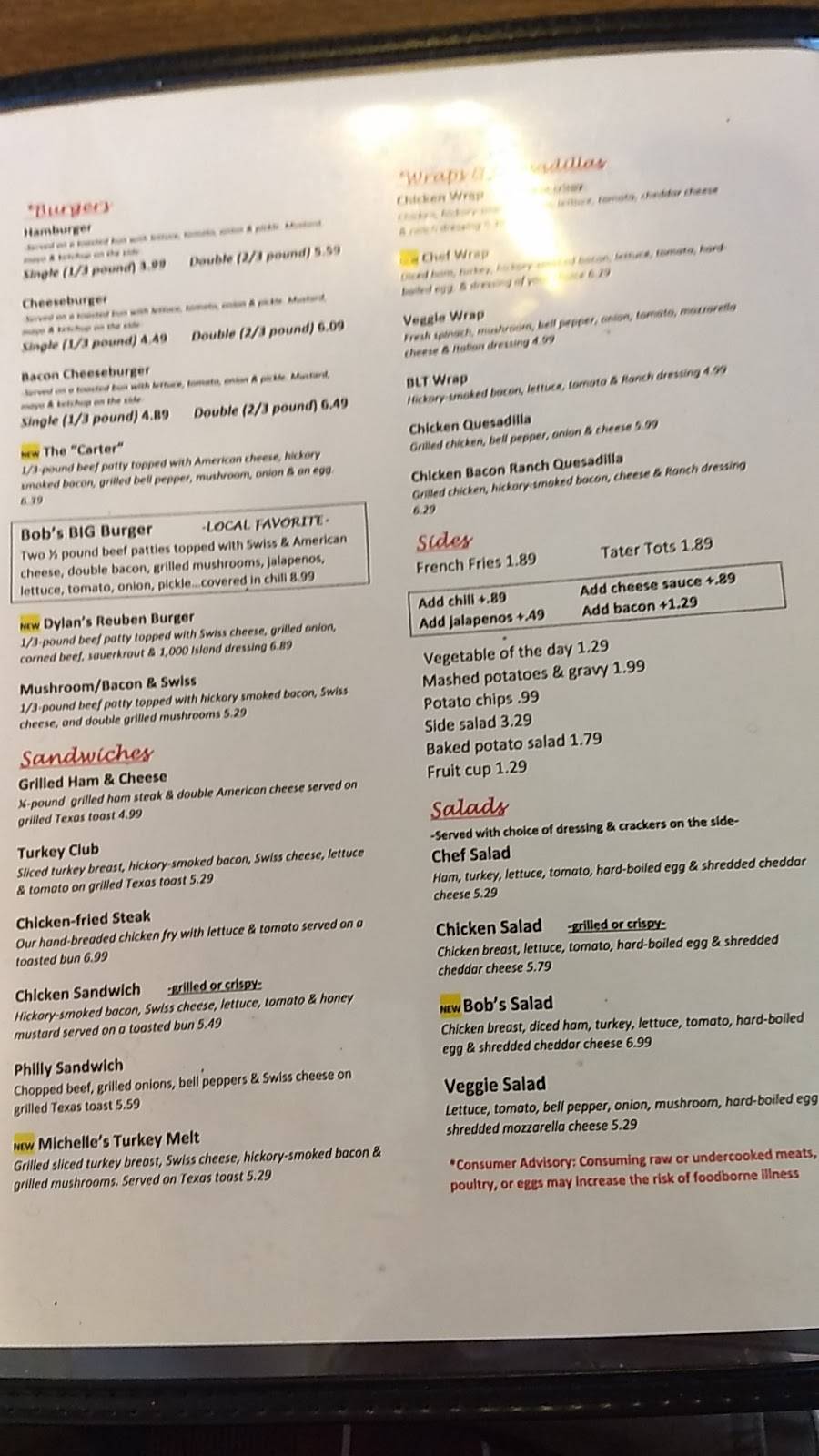 What About BOBS RESTAURANT | restaurant | 610 N Main St, McAlester, OK 74501, USA | 9184242150 OR +1 918-424-2150