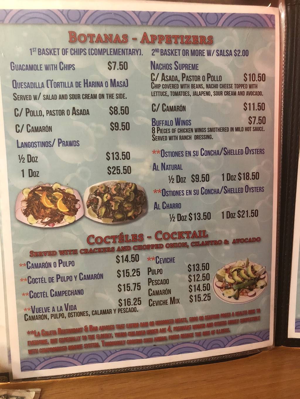 La Caleta Restaurant & Bar | restaurant | 1801 S Muskego Ave, Milwaukee, WI 53204, USA | 4142105410 OR +1 414-210-5410