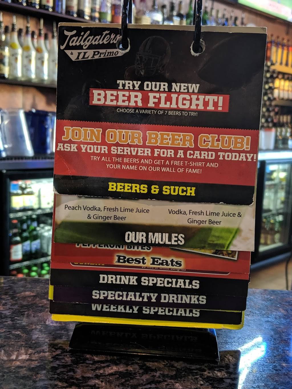 Tailgaters & IL Primo Goodyear | restaurant | 530 N Estrella Pkwy suite c-5, Goodyear, AZ 85338, USA | 6235336888 OR +1 623-533-6888