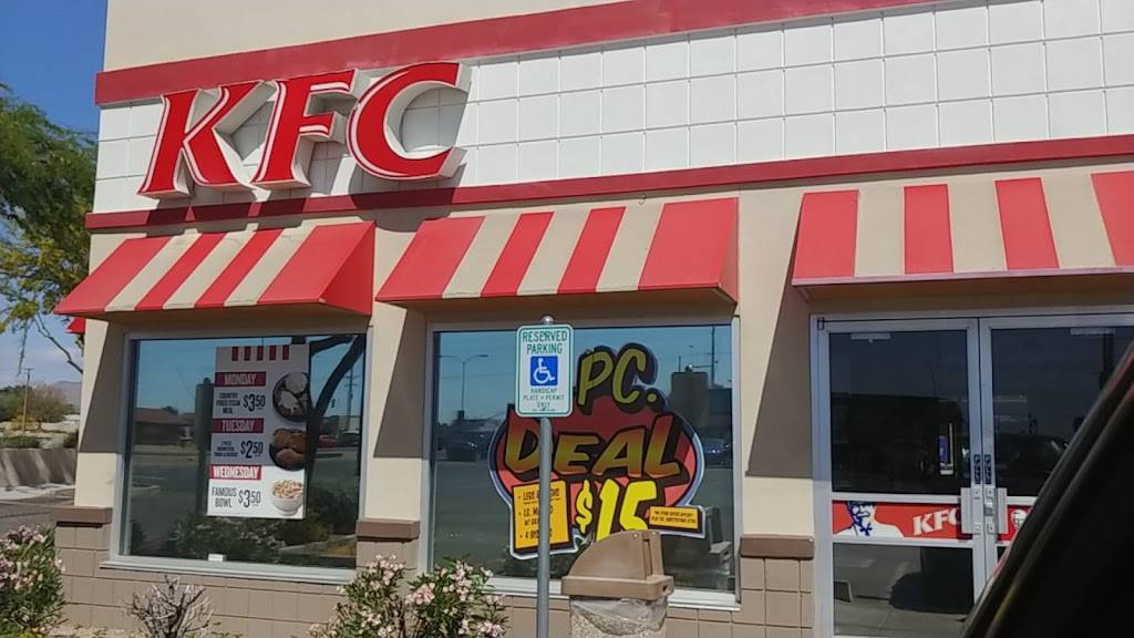 KFC | restaurant | 6837 E Main St, Mesa, AZ 85207, USA | 4809245167 OR +1 480-924-5167