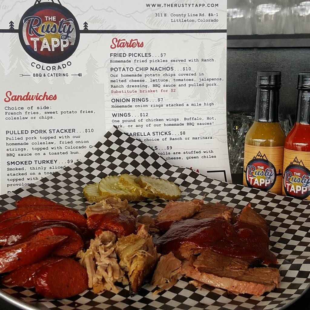 The Rusty Tapp Colorado BBQ & Catering | restaurant | 311 E County Line Rd unit a-1b, Littleton, CO 80122, USA | 3037979255 OR +1 303-797-9255