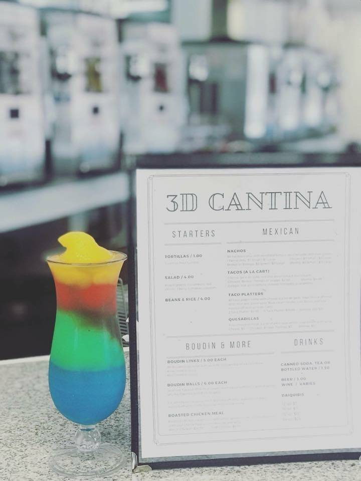 3D Cantina and Daiquiri Bar | restaurant | 2707 Martin Luther King Jr Blvd Suite 130, Dallas, TX 75215, USA | 2144286800 OR +1 214-428-6800