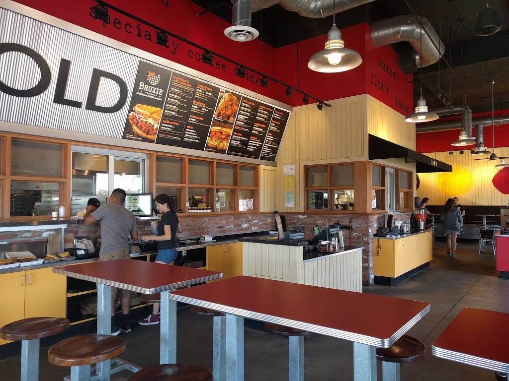 Bruxie Original Fried Chicken & Waffle Sandwich | cafe | 14376 Culver Dr, Irvine, CA 92604, USA | 9495564894 OR +1 949-556-4894