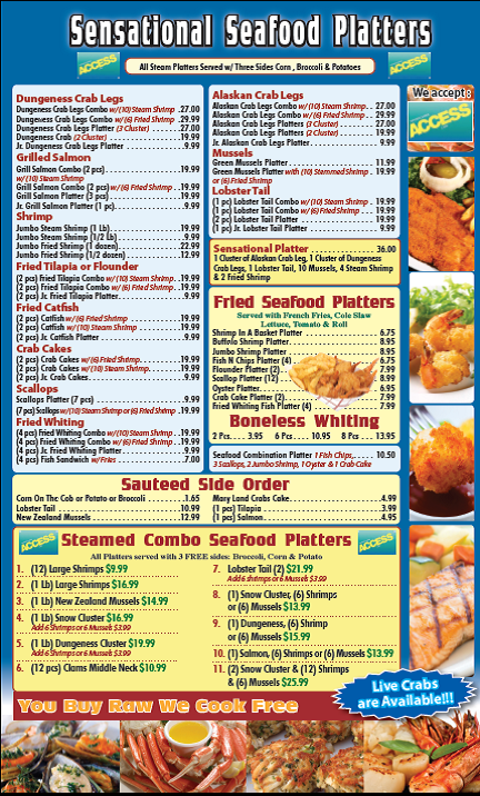 Seafood Temptation | restaurant | 740 E Chelten Ave, Philadelphia, PA 19144, USA | 2158441100 OR +1 215-844-1100