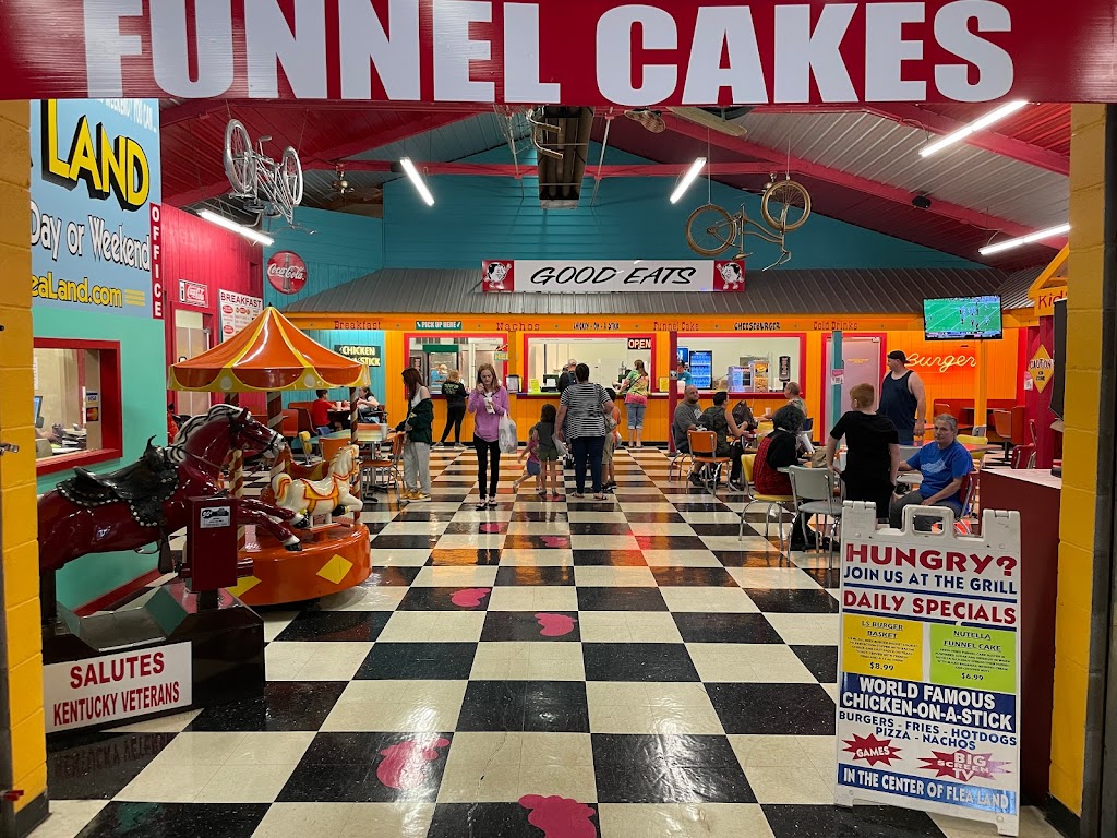 The Grill at Flea Land | restaurant | 1100 Three Springs Rd, Bowling Green, KY 42104, USA | 2708431978 OR +1 270-843-1978