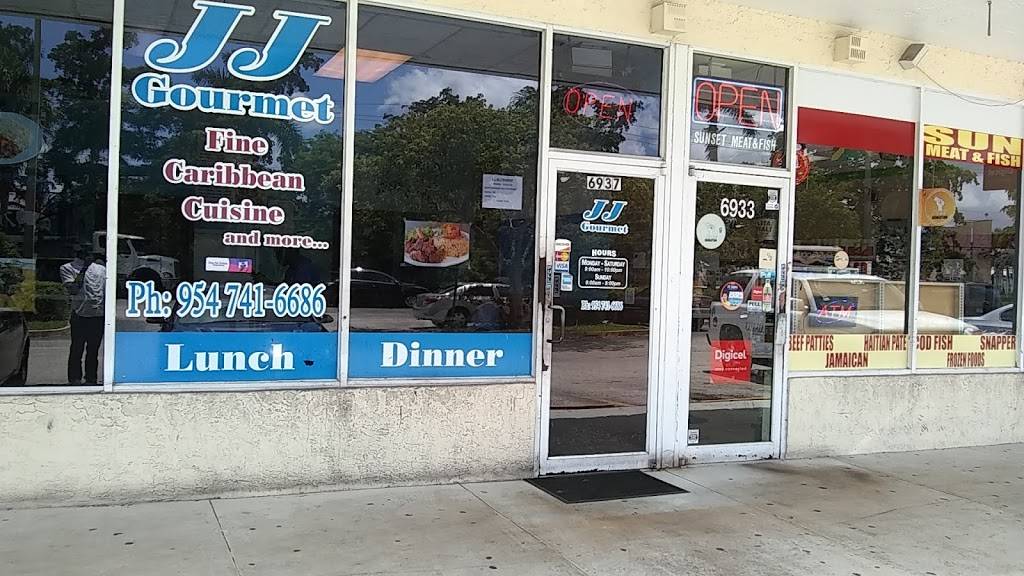 J J Gourmet | restaurant | 6937 Sunset Strip, Sunrise, FL 33313, USA | 9547416686 OR +1 954-741-6686