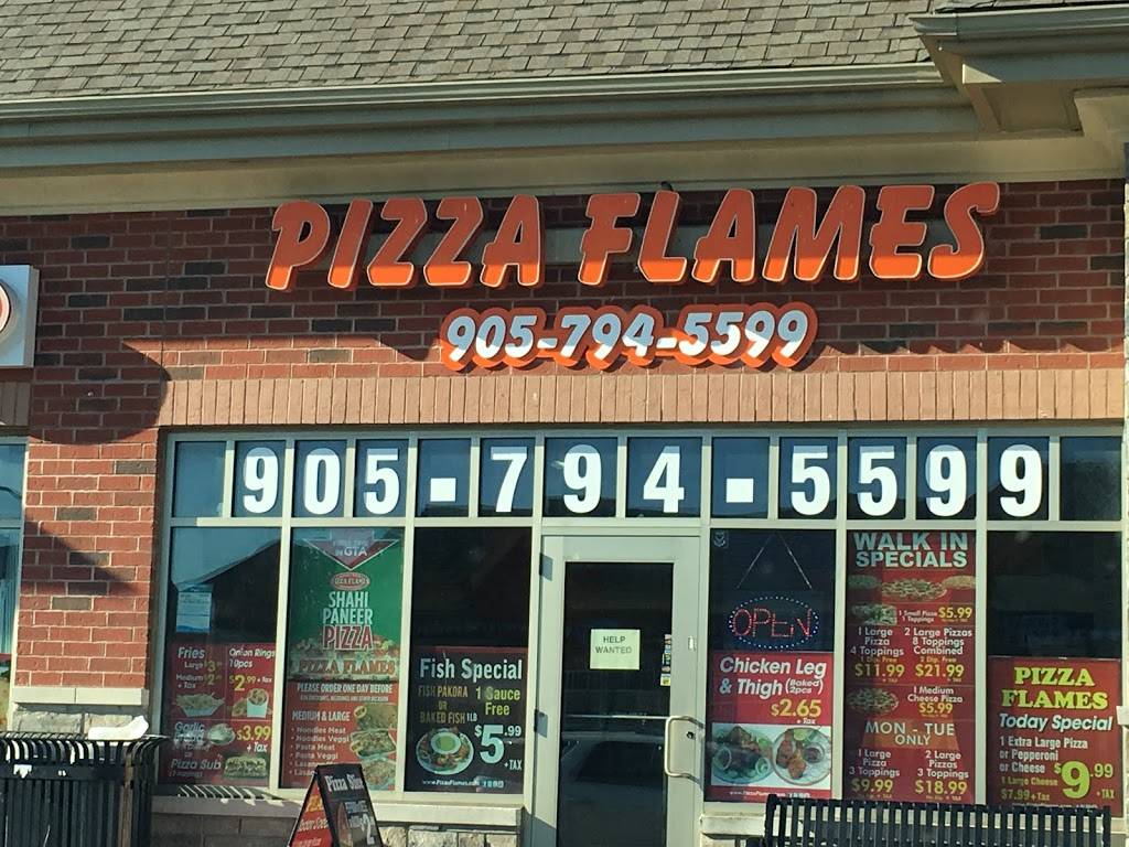 Pizza Flames | restaurant | 1965 Cottrelle Blvd, Brampton, ON L6P 2Z8, Canada | 9057945599 OR +1 905-794-5599