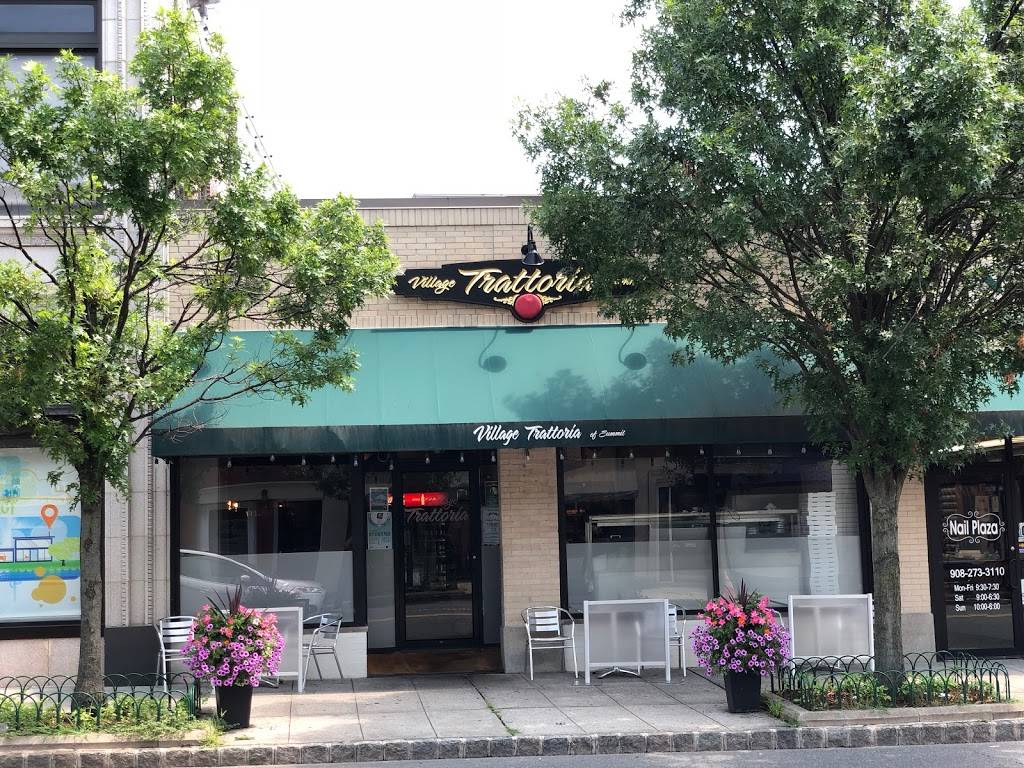 Village Trattoria | restaurant | 103 Summit Ave, Summit, NJ 07901, USA | 9086081441 OR +1 908-608-1441