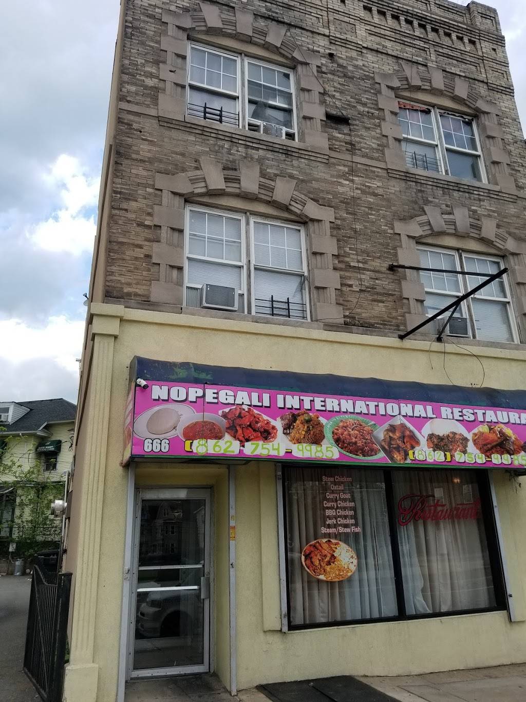 Nopegali International Restaurant | restaurant | 666 Springfield Ave, Newark, NJ 07103, USA | 8627549985 OR +1 862-754-9985