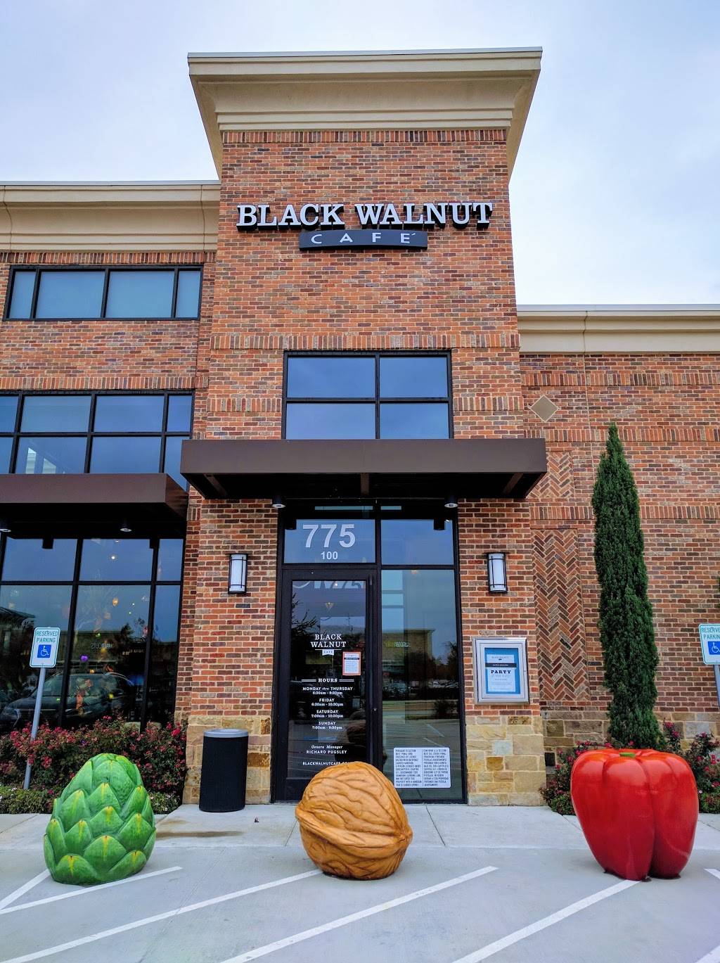 Black Walnut Cafe | cafe | 775 Denton Tap Rd, Coppell, TX 75019, USA | 9724599790 OR +1 972-459-9790
