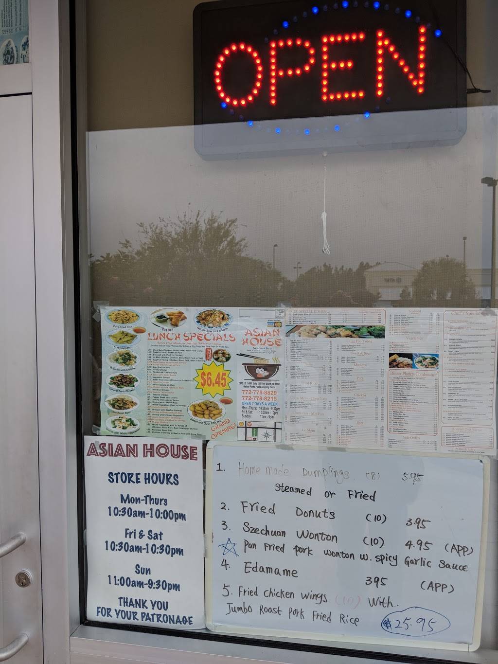 Asian House | restaurant | #101 5220, US-1, Vero Beach, FL 32967, USA | 7727788829 OR +1 772-778-8829