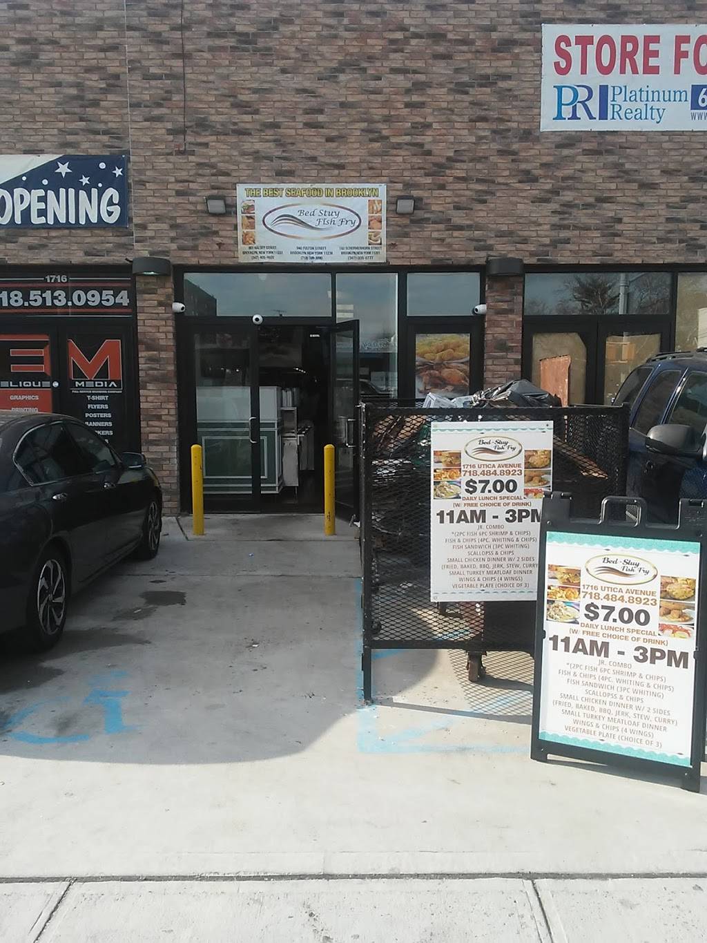 Bed Stuy Fish Fry | restaurant | 2121, 1716 Utica Ave, Brooklyn, NY 11234, USA | 7184848923 OR +1 718-484-8923