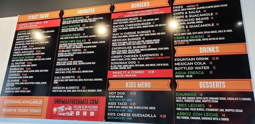 Uno Mas | restaurant | 8641 W 13th St N, Wichita, KS 67212, USA | 3163644632 OR +1 316-364-4632