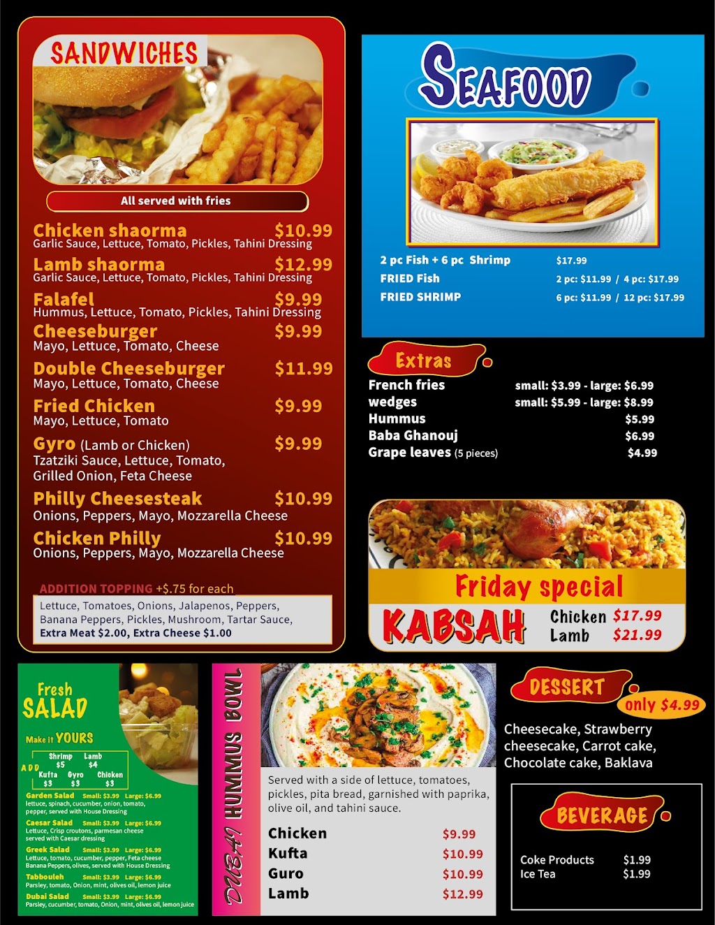 Dubai Grills | restaurant | 1001 E W.T. Harris Blvd Site P, Charlotte, NC 28213, USA | 7048178035 OR +1 704-817-8035
