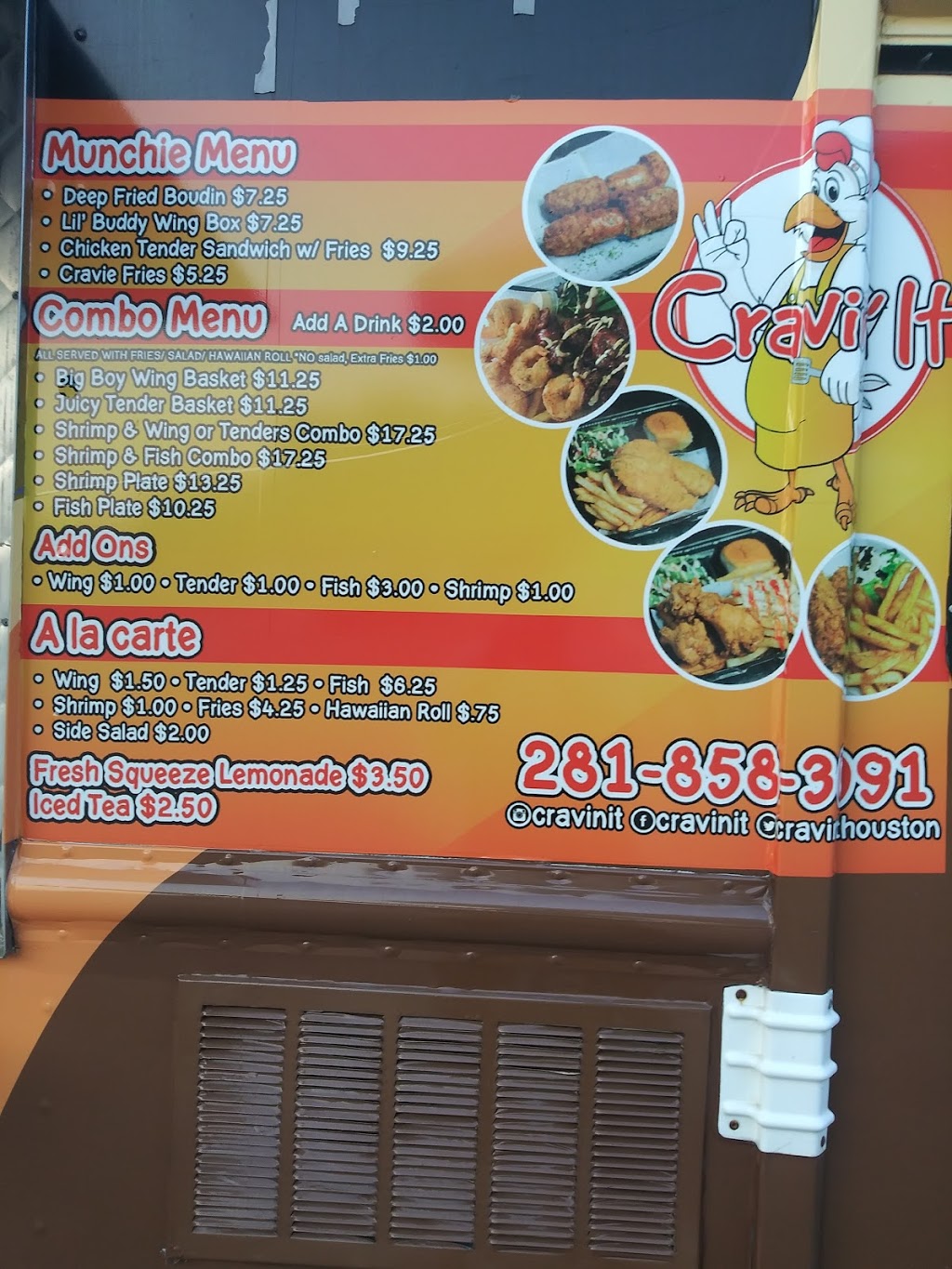 Cravin It | restaurant | 5203 Almeda Rd, Houston, TX 77004, USA | 2818583091 OR +1 281-858-3091