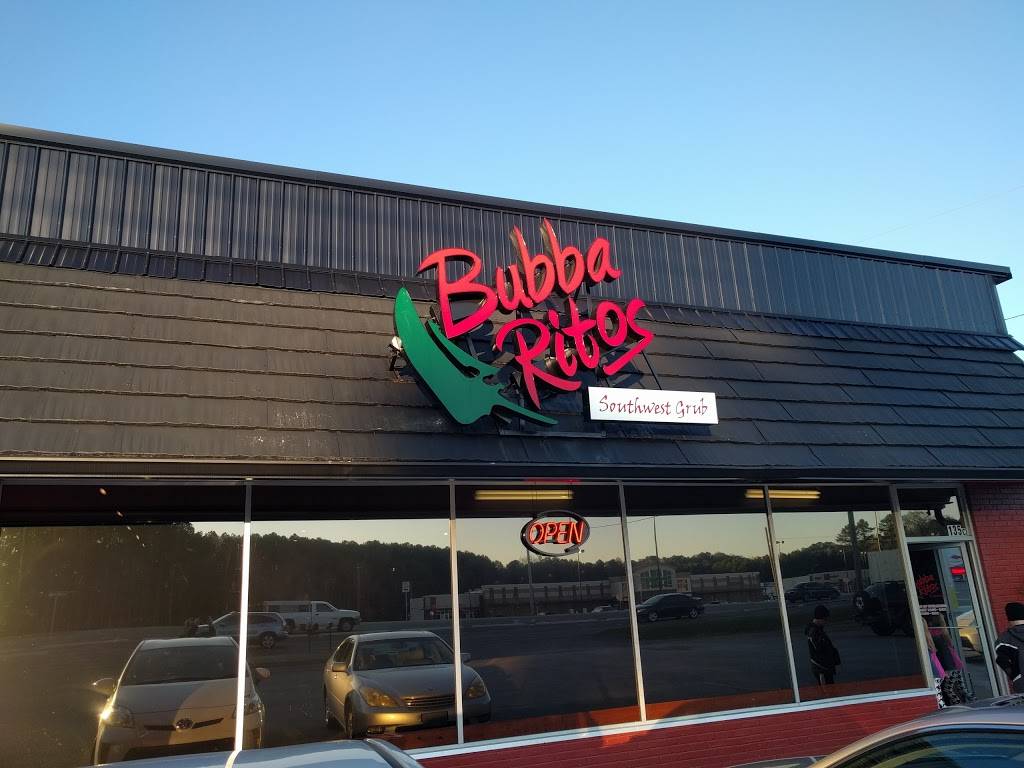 Bubba Ritos | restaurant | 135 W Grand Ave, Rainbow City, AL 35906, USA | 2562816070 OR +1 256-281-6070