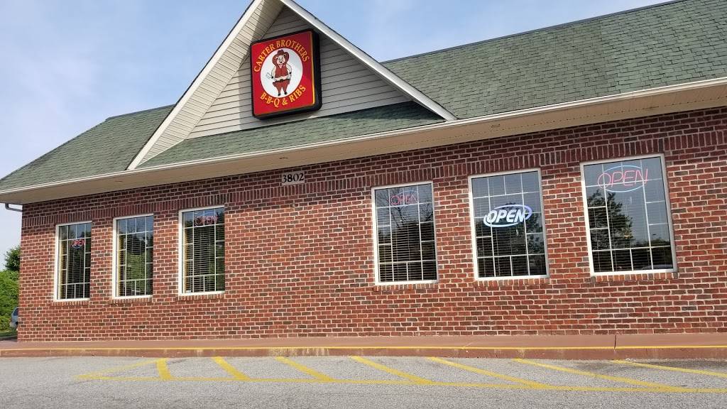 Carter Brothers Barbecue and Ribs | restaurant | 3802 Samet Dr, High Point, NC 27265, USA | 3368412241 OR +1 336-841-2241