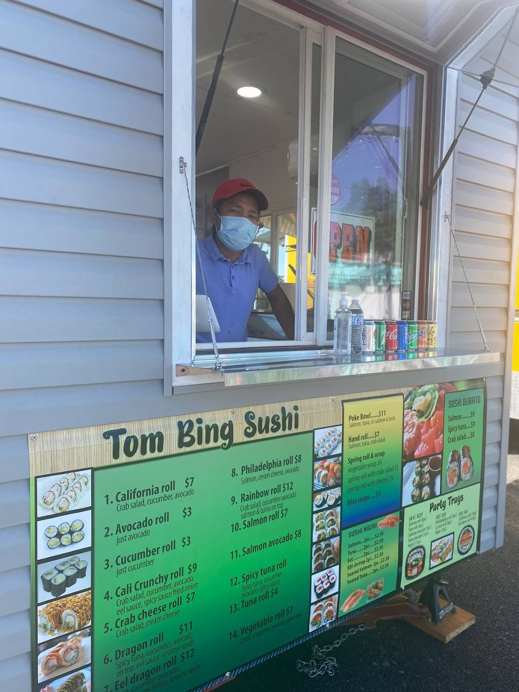 TomBing Sushi | restaurant | 2220 NW Burnside Rd, Gresham, OR 97030, USA | 9718048502 OR +1 971-804-8502