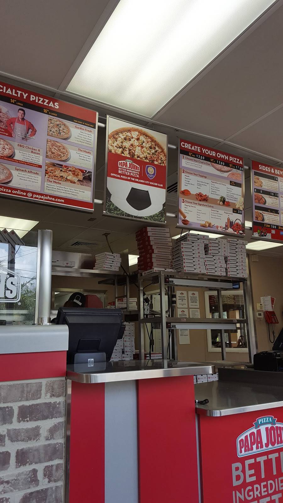 Papa Johns Pizza | restaurant | 2820 Edgewater Dr, Orlando, FL 32804, USA | 4074227272 OR +1 407-422-7272
