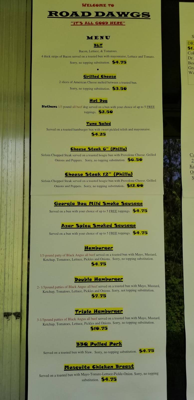 Road DAWGS Food TRUCK | restaurant | Jacksonville, FL 32220, USA | 9047426709 OR +1 904-742-6709