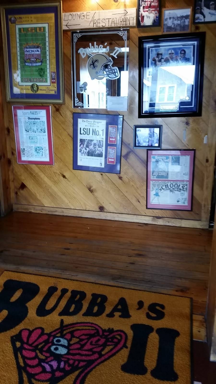 Bubbas II of Thibodaux Seafood Restaurant & Sports Lounge | restaurant | 764 Bayou Rd, Thibodaux, LA 70301, USA | 9854465117 OR +1 985-446-5117