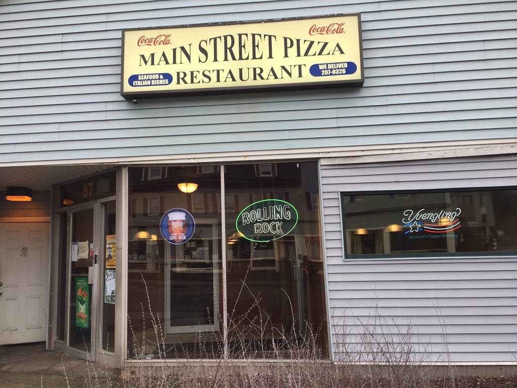 Main Street Pizza | restaurant | 87 Main St A, East Hampton, CT 06424, USA | 8602670326 OR +1 860-267-0326