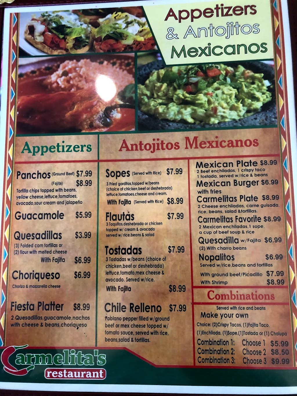 Carmelitas Restaurant | restaurant | 1026 E University Dr, Edinburg, TX 78539, USA | 9562874274 OR +1 956-287-4274