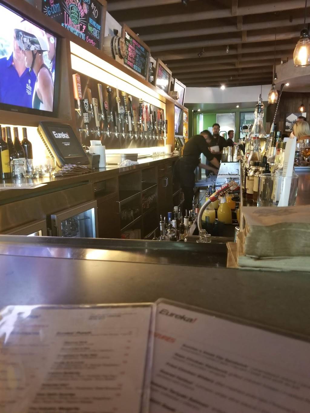 Eureka! | restaurant | 580 W 1st St, Claremont, CA 91711, USA | 9094458875 OR +1 909-445-8875