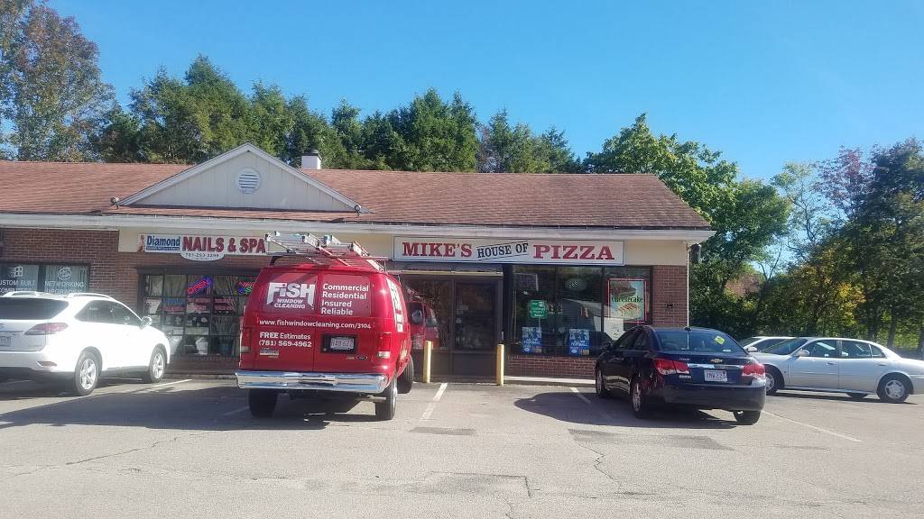 Mikes House of Pizza | restaurant | 309 Main St, Hanson, MA 02341, USA | 7812933591 OR +1 781-293-3591