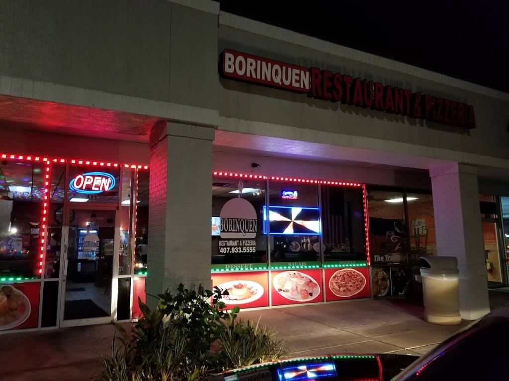 Borinquen Restaurant & Pizzeria | restaurant | 888 Cypress Pkwy, Poinciana, FL 34759, USA | 4079335555 OR +1 407-933-5555