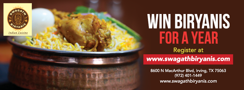 Swagath Biryanis Indian Cuisine | restaurant | 8600 N MacArthur Blvd # 144, Irving, TX 75063, USA | 9724011449 OR +1 972-401-1449