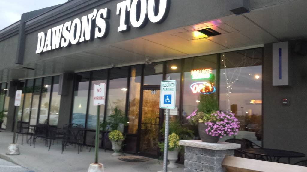 Dawsons Too | restaurant | 773 E Main St, Brownsburg, IN 46112, USA | 3178588400 OR +1 317-858-8400