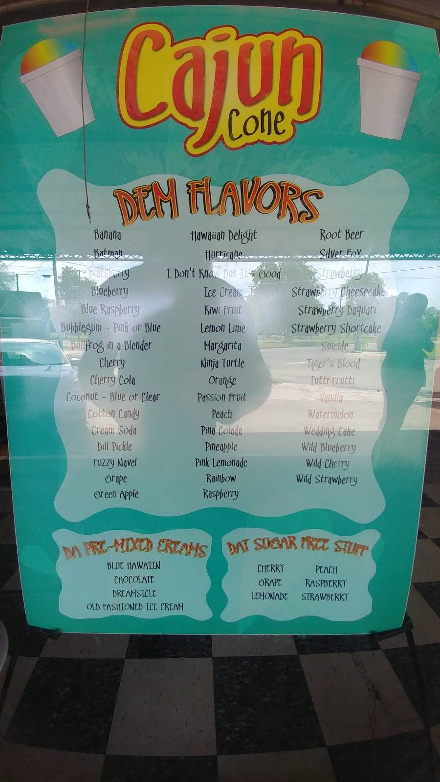 Cajun Cones | restaurant | 47627, Commerce, TX 75428, USA | 9032434445 OR +1 903-243-4445