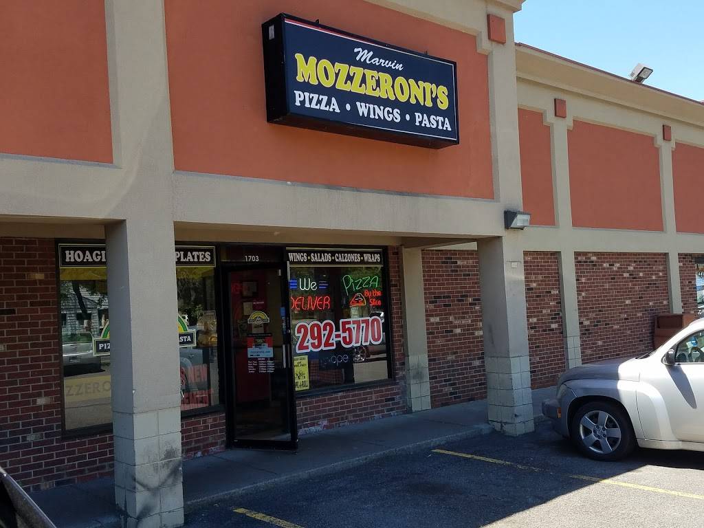 Marvin Mozzeronis Pizza & Pasta | meal delivery | 1703 Crittenden Rd, Rochester, NY 14623, USA | 5852925770 OR +1 585-292-5770