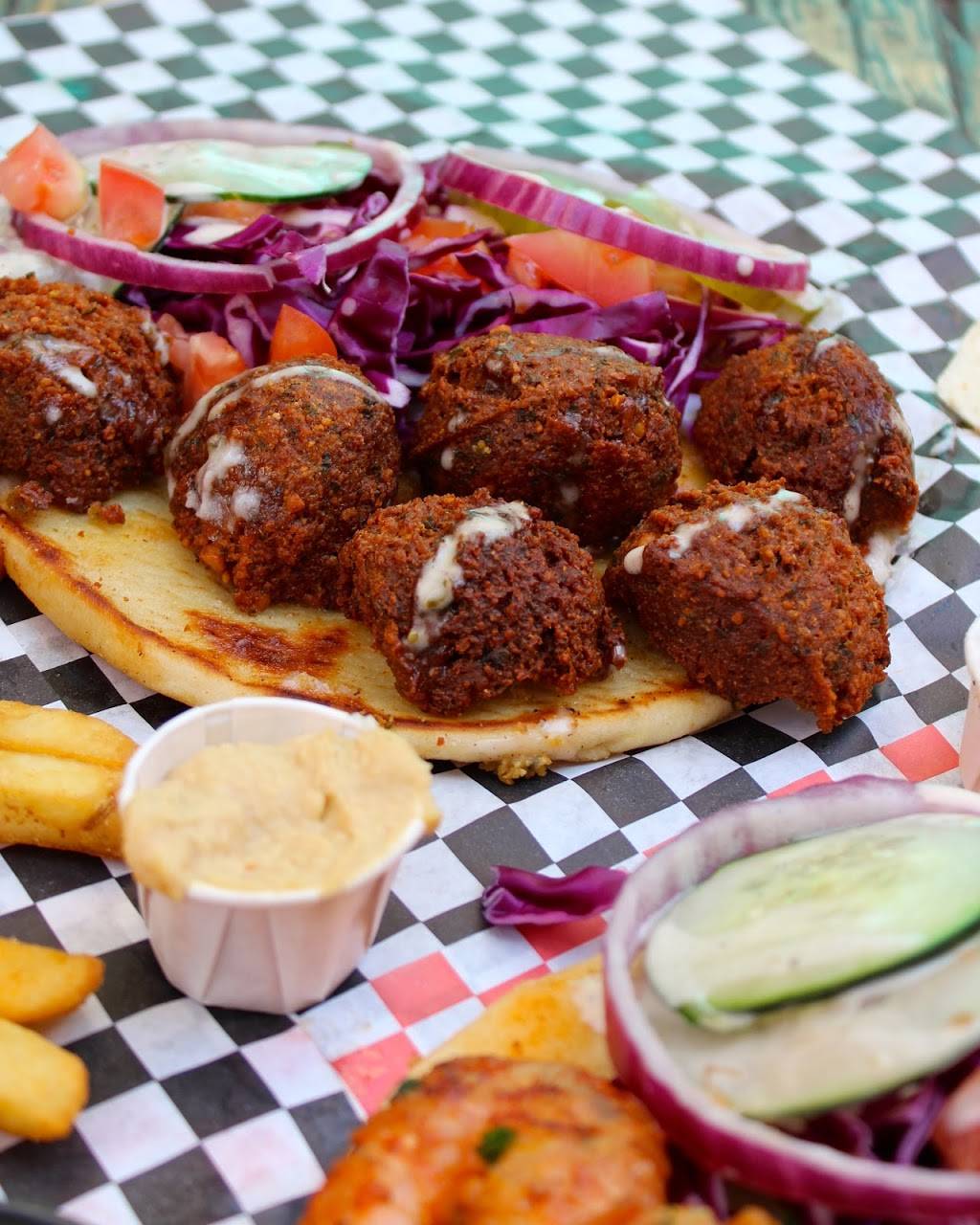 Buqqa Mediterranean Grill | restaurant | 201 E 4th St Unit 127, Santa Ana, CA 92701, USA | 8003014402 OR +1 800-301-4402