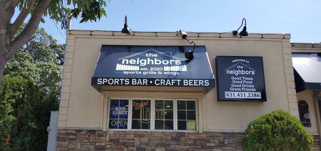 The Neighbors Sports Grille & Wings | restaurant | 742 Middle Country Rd, Selden, NY 11784, USA | 6314512386 OR +1 631-451-2386