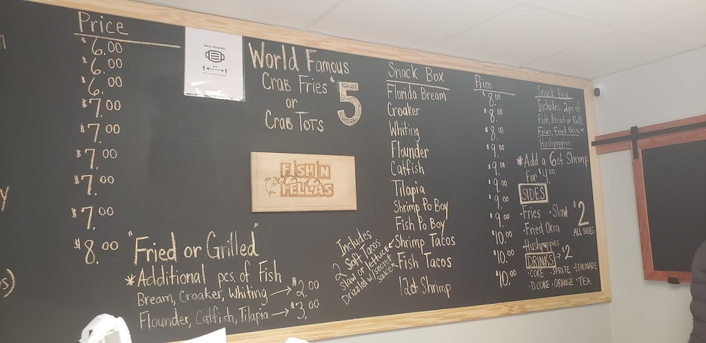 Fishin Fellas | restaurant | 1337 Peach Orchard Rd, Sumter, SC 29154, USA | 8034942109 OR +1 803-494-2109